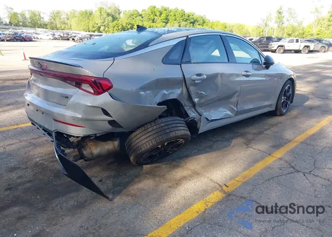 2021 Kia K5 Gt-Line из США, поврежденный, VIN 5XXG64J22MG062993